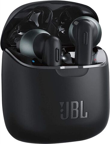 Refurbished: JBL Tune 220TWS Bluetooth In-Earbuds W/Charging Case - Black, B