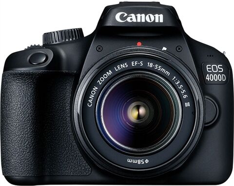 Refurbished: Canon EOS 4000D + 18-55mm III, B