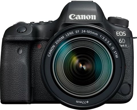 Refurbished: Canon EOS 6D Mark II+Canon EF 24-105mm f/3.5-5.6 IS STM Black, B