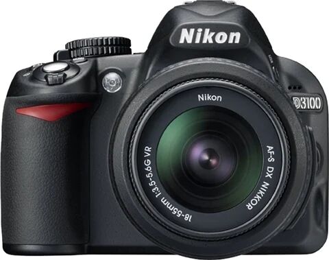 Refurbished: Nikon D3100 14M 18-55mm F/3.5-5.6G VR, C