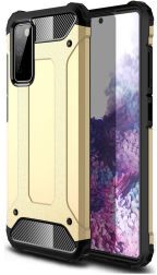 Selected by GSMpunt.nl Samsung Galaxy A32 5G Hoesje Shock Proof Hybride Back Cover Goud