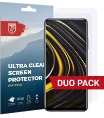 Rosso Xiaomi Poco M3 Screen Protector Ultra Clear Duo Pack