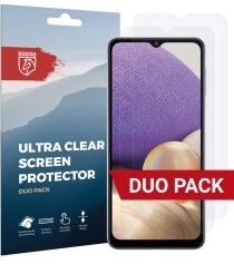 Rosso Samsung Galaxy A32 5G Screen Protector Ultra Clear Duo Pack