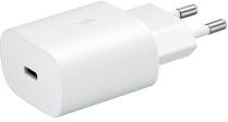 Samsung Originele Samsung Super Fast Charge Adapter USB-C Snellader 25W Wit