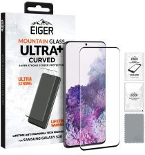 Eiger ULTRA+ Samsung Galaxy S20 Tempered Glass Antibacterieel Gebogen