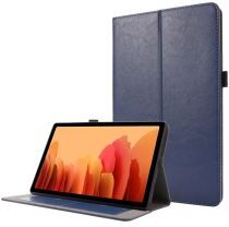 Geen Samsung Galaxy Tab A7 10.4 (2020) Hoes Portemonnee Book Case Blauw