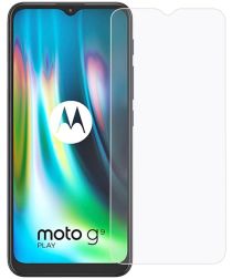 Geen Motorola Moto G9 Play Screenprotector 2.5D Arc Edge Tempered Glass