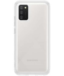 Samsung Origineel Samsung Galaxy A02s Hoesje Soft Clear Cover Transparant