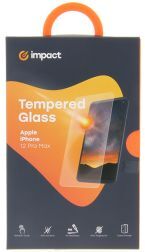 Impact Apple iPhone 12 Pro Max Screenprotector Glass met Montageframe