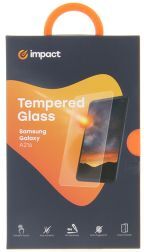 Impact Samsung Galaxy A21s Screenprotector Glass met Montageframe