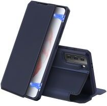 Dux Ducis Skin X Series Samsung Galaxy S21 Hoesje Book Case Blauw