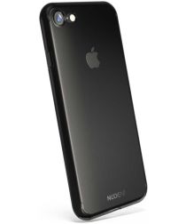 Nudient Glossy Thin Case Apple iPhone 7/8/SE Hoesje Transparant Zwart