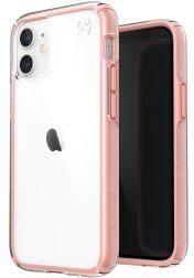 Speck Presidio Perfect Clear iPhone 12/12 Pro Hoesje Transparant Roze