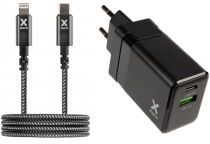 Xtorm Volt Reislader 18W PD Snel Lader + USB-C to Lightning Kabel 1M