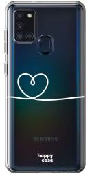 HappyCase Samsung Galaxy A21S Flexibel TPU Hoesje Hartje Print