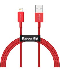 Baseus Superior Series USB naar Apple Lightning 2.4A Rood 1 Meter