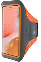 Mobiparts Comfort Fit Armband Samsung Galaxy A72 Sporthoesje Oranje