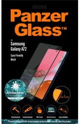 PanzerGlass Samsung Galaxy A72 Screenprotector Antibacterieel Zwart