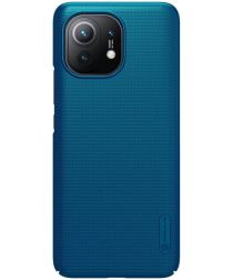 Nillkin Super Frosted Shield Hoesje Xiaomi Mi 11 Blauw