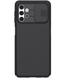 Nillkin CamShield Samsung Galaxy A32 5G Hoesje met Camera Slider Zwart