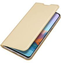 Dux Ducis Skin Pro Xiaomi Redmi Note 10 Pro Hoesje Book Case Goud