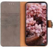 KHAZNEH Oppo Find X3 Neo Hoesje Portemonnee Book Case Khaki