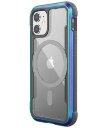 Raptic Shield Pro Apple iPhone 12 Mini Hoesje voor MagSafe Iridescent