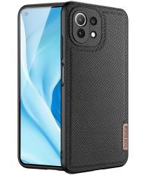 Dux Ducis Fino Series Xiaomi Mi 11 Lite 4G/5G Hoesje Back Cover Zwart