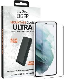 Eiger Ultra Samsung Galaxy S21 FE Tempered Glass Antibacterieel Plat