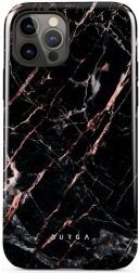 Burga Tough Case iPhone 12 Pro Max Hoesje Rose Gold Marble Print