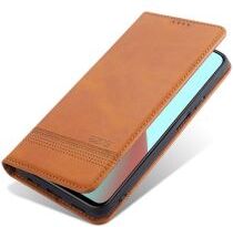 AZNS Xiaomi Redmi Note 10 / 10S Hoesje Portemonnee Book Case Bruin