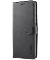 Geen LC.IMEEKE Xiaomi Poco F3 / Mi 11i Hoesje Wallet Book Case Zwart