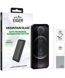 Eiger Plus Apple iPhone 12/12 Pro Screen Protector Antibacterieel Plat