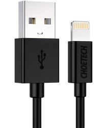 Geen Choetech 2.4A Fast Charge USB-A naar Apple Lightning Kabel 1.8m Zwart