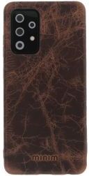 Minim Samsung Galaxy A52 / A52S Hoesje Back Cover Hoesje Bruin