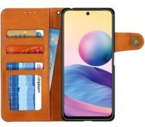 KHAZNEH Xiaomi Redmi Note 10 /Poco M3 Pro Hoesje Bookcase Wallet Bruin