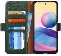 Khazneh Xiaomi Redmi Note 10 5G/Poco M3 Pro RFID Portemonnee Bookcase Groen