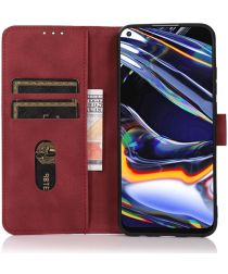 KHAZNEH Nokia X10/X20 Hoesje Retro Wallet Book Case Rood