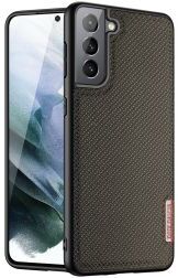 Dux Ducis Fino Series Samsung Galaxy S21 FE Hoesje Back Cover Groen