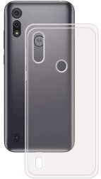 Selected by GSMpunt.nl Motorola Moto E6i Hoesje Dun TPU Back Cover Transparant