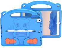 Dux Ducis Panda Apple iPad 9.7 Kinder Tablethoes met Handvat Blauw