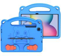 Dux Ducis Panda Samsung Tab S6 Lite Kinder Tablethoes Handvat Blauw