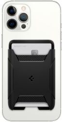 Spigen Rugged Armor MagSafe Kaarthouder voor iPhone 12/13 Serie