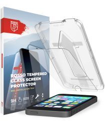 Rosso Apple iPhone SE / 5 / 5S Tempered Glass met Installatietray