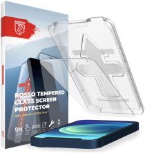 Rosso Apple iPhone 12 Mini Tempered Glass met Installatietray