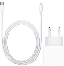 Apple Originele Apple USB-C Snellader 20W + USB-C to Lightning Kabel 1M Wit