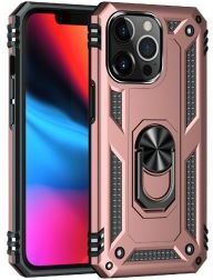 Selected by GSMpunt.nl Apple iPhone 13 Pro Max Hoesje Hybride Kickstand Back Cover Roze