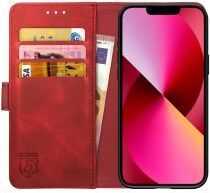 Rosso Element Apple iPhone 13 Hoesje Book Cover Rood