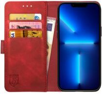 Rosso Element Apple iPhone 13 Pro Hoesje Book Cover Rood