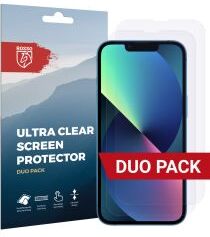 Rosso Apple iPhone 13/13 Pro Ultra Clear Screen Protector Duo Pack